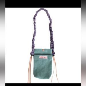 Corduroy phone pouch